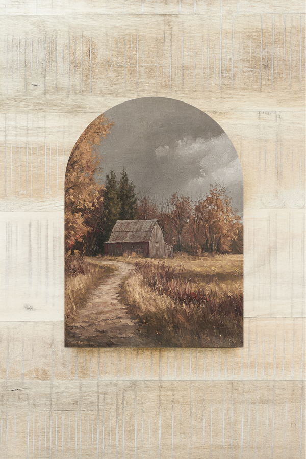 Autumn Barn Scene, Arch
