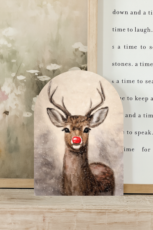 Rudolph Vintage Print, Arch