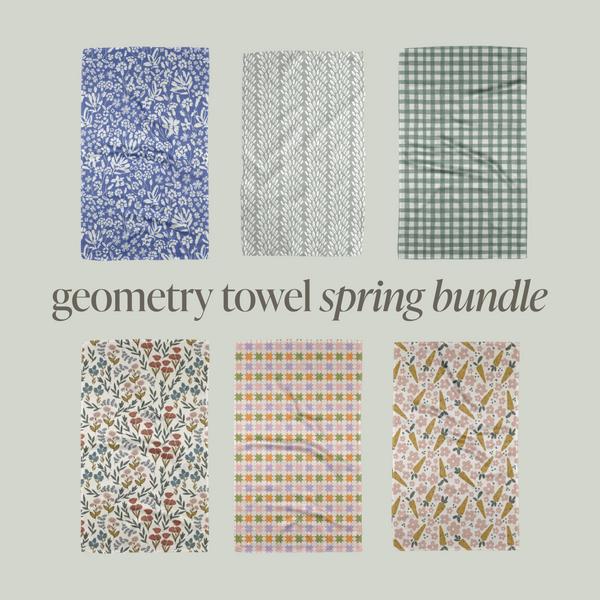 Geometry Towel Spring Bundle