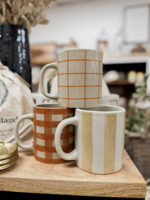 Harvest Mugs, Three Styles