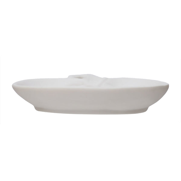 Stoneware Pumpkin Shaped Dish