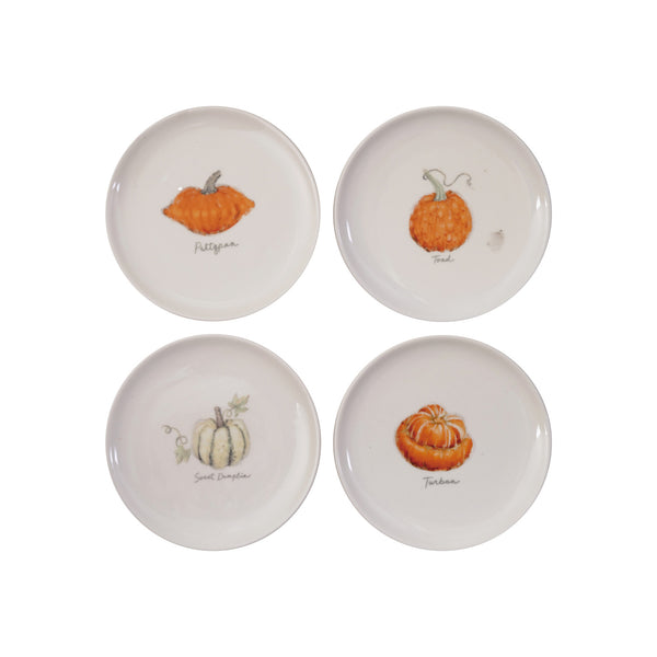 Pumpkin Plates, Four Styles