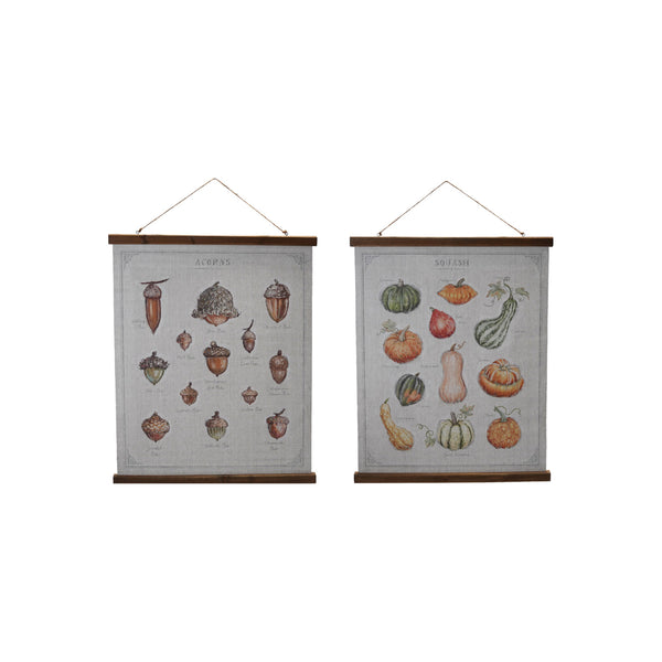 Harvest Botanical Wall Hanging, Two Styles