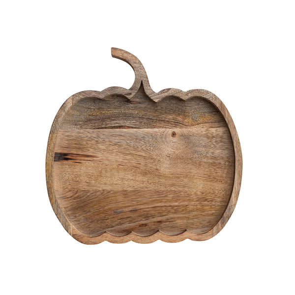 Pumpkin Wood Serving Board