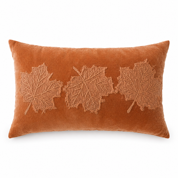 Velvet Leaf Pillow