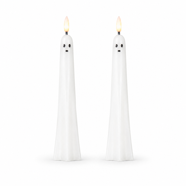 Ghost Flameless Taper Candles