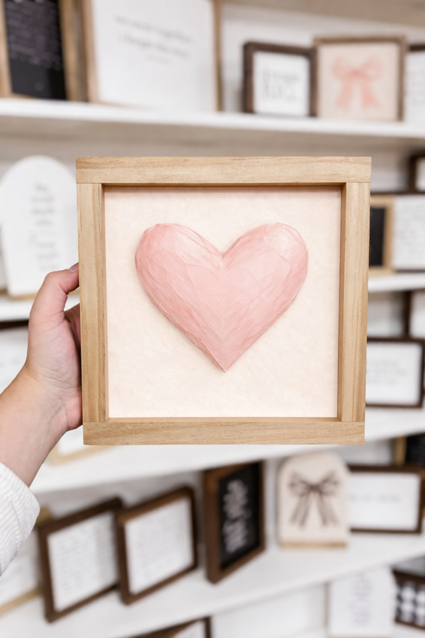 Soft Pink Heart