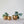 Load image into Gallery viewer, Debossed Antique Gold Planters
