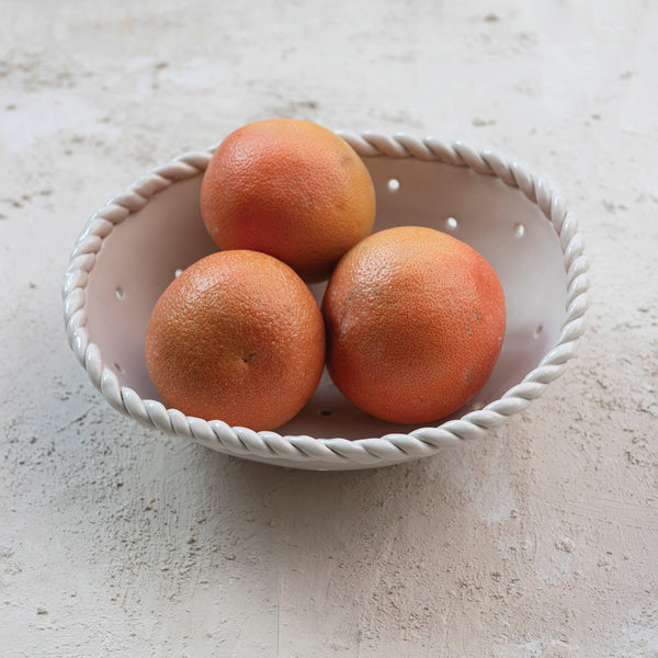 Stoneware Berry Bowl