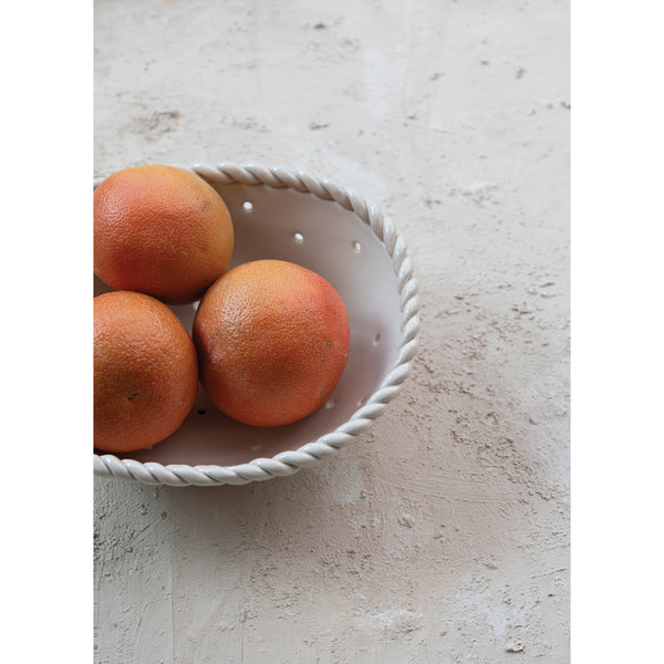 Stoneware Berry Bowl