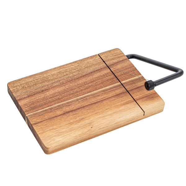 Acacia Wood & Stainless Steel Cheese Slicer