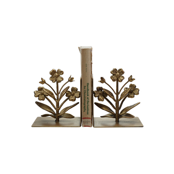 Flower Bookends, Set of 2