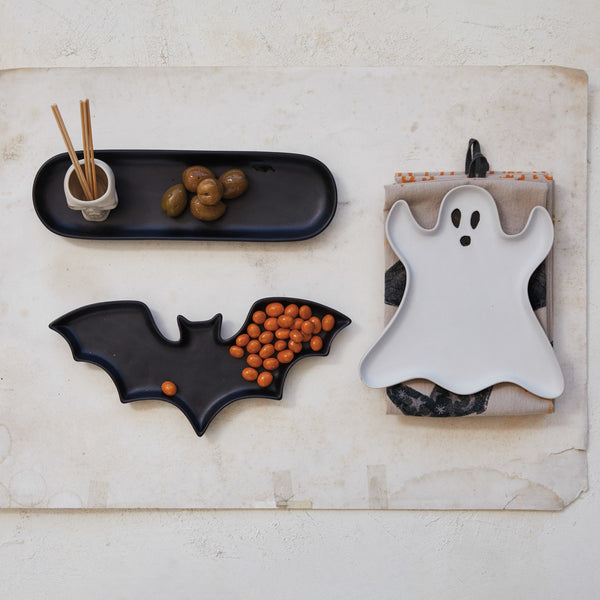 Ghost Stoneware Plate