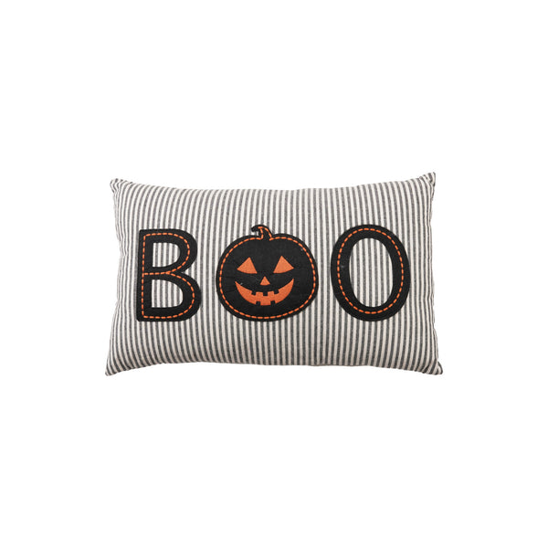 Boo Jack-O-Lantern Pillow
