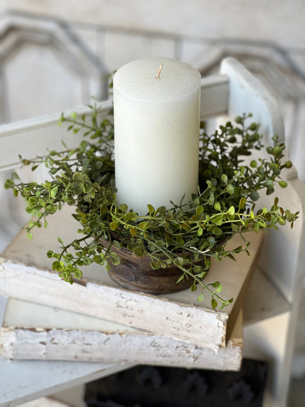 Baby’s Grass Candle Ring