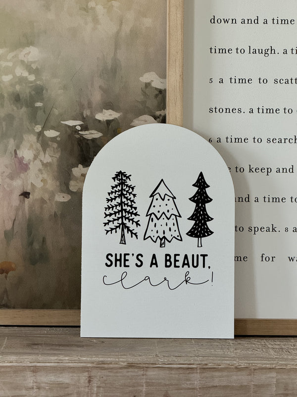 She's A Beaut Clark, Arch | Christmas Decor