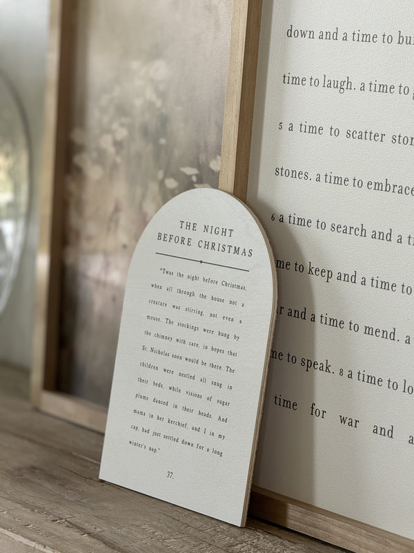 The Night Before Christmas, Arch