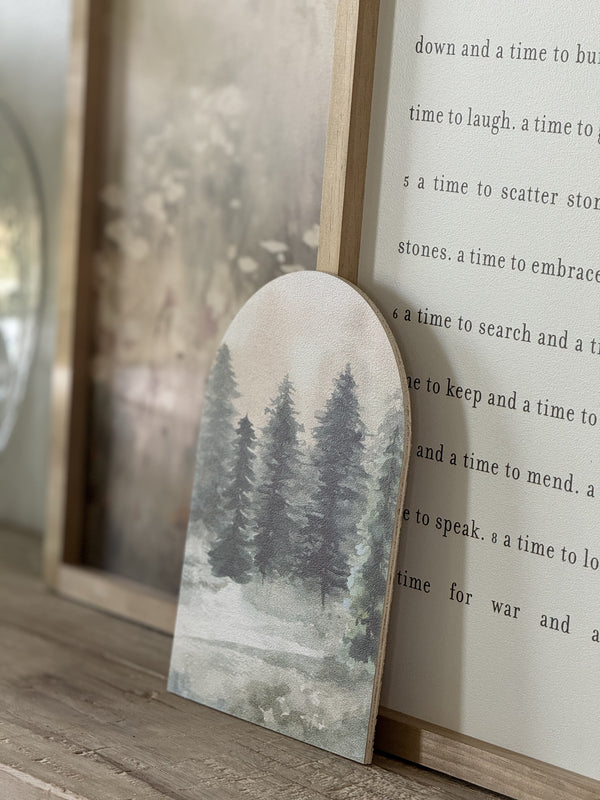 Evergreens Portrait, Arch