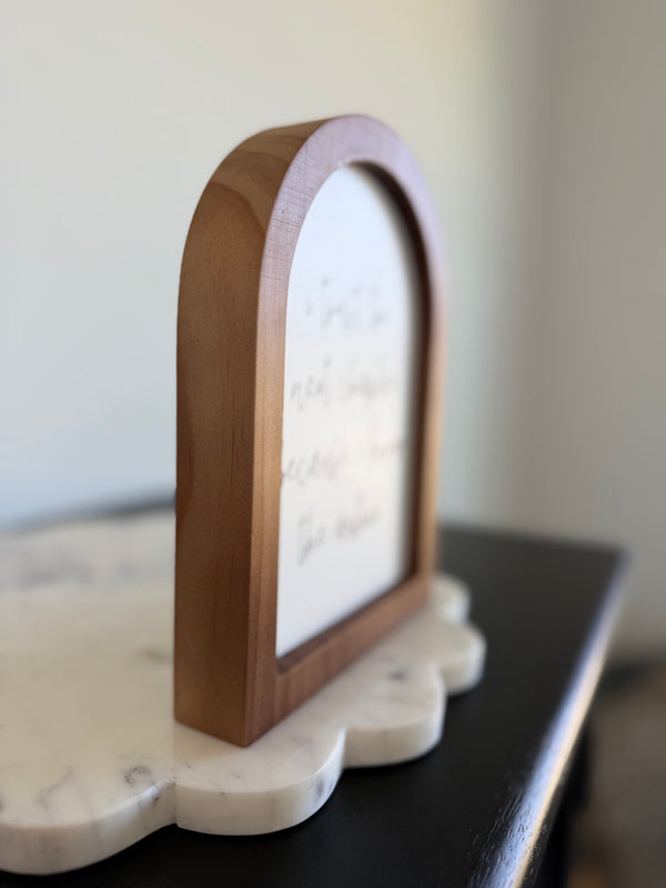 As the Years Pass, Framed Arch