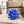 Load image into Gallery viewer, Faux Hydrangea Stem, Blue
