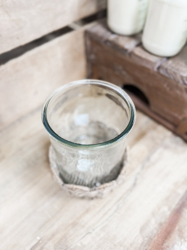 Willow Glass Candle Holder