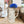 Load image into Gallery viewer, Beige and Blue Floral Pitcher
