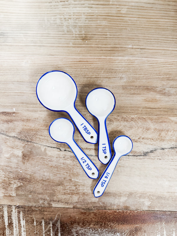 Blue Stripe Measuring Spoons