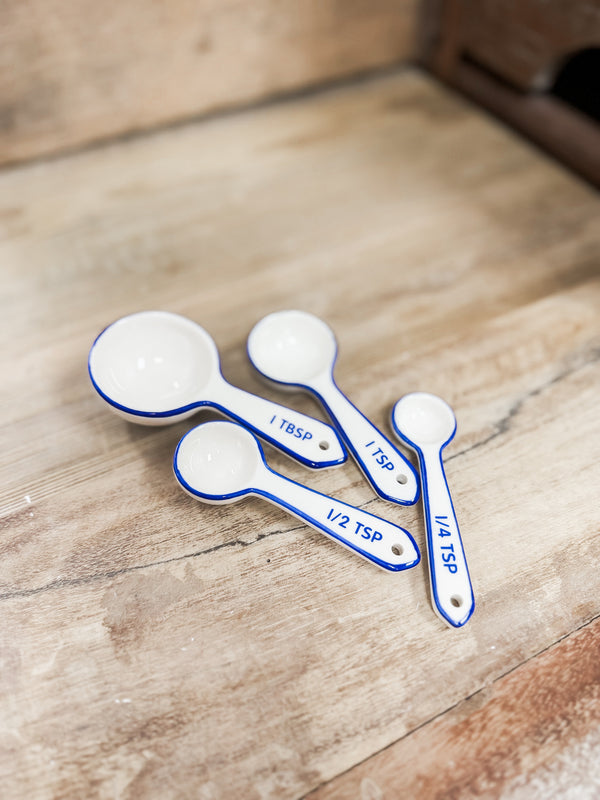 Blue Stripe Measuring Spoons