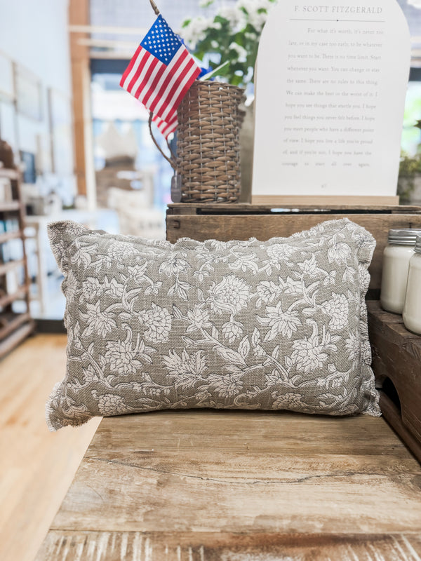 Heirloom Meadow Lumbar Pillow