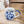 Load image into Gallery viewer, Blue Floral Squat Pitcher
