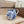 Load image into Gallery viewer, Blue Floral Squat Pitcher
