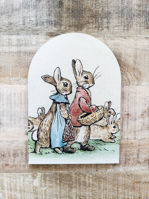 Bunnies Vintage Inspired Arch