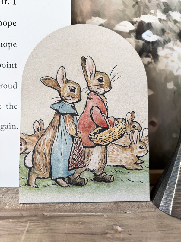 Bunnies Vintage Inspired Arch