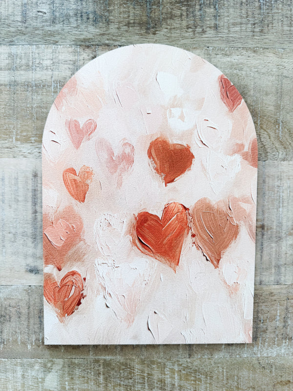 Vintage Hearts Arch