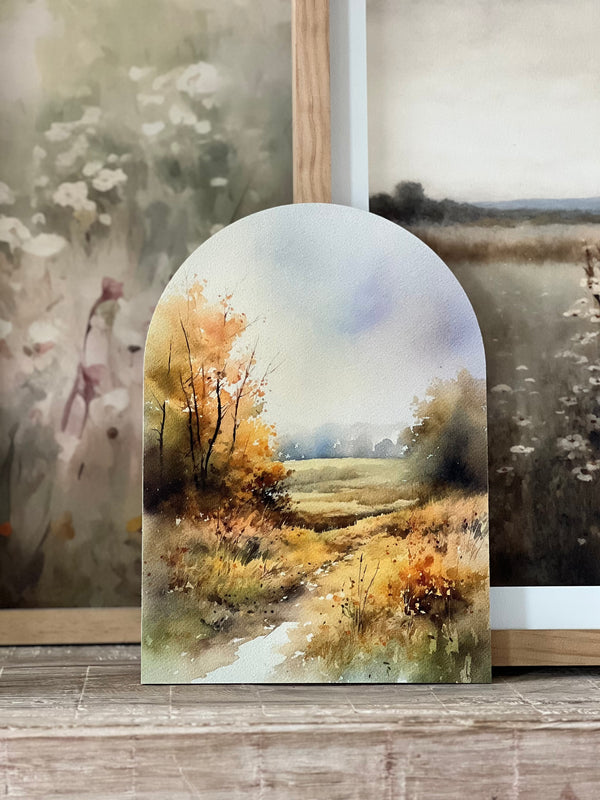 Autumn Watercolor 3, Arch