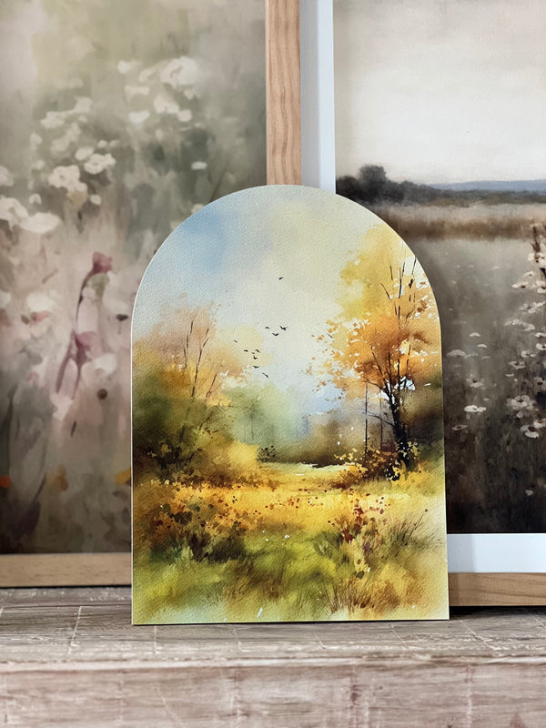 Autumn Watercolor 2, Arch