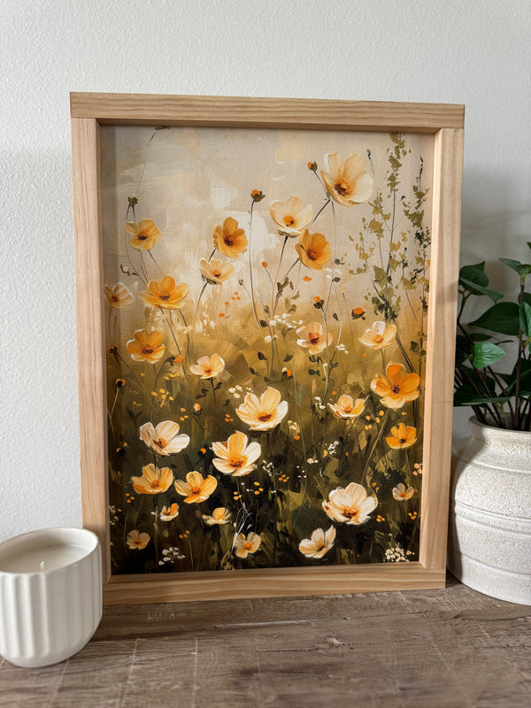 Yellow summer vintage