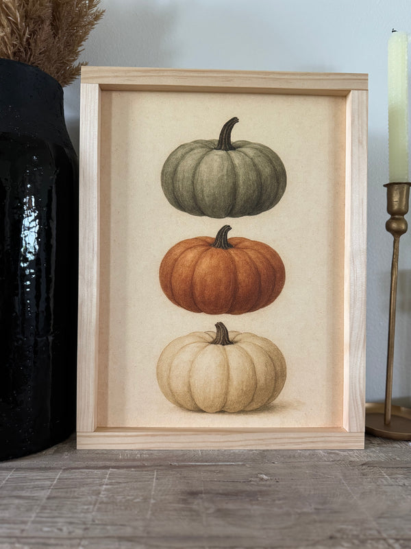 Stacked Pumpkins