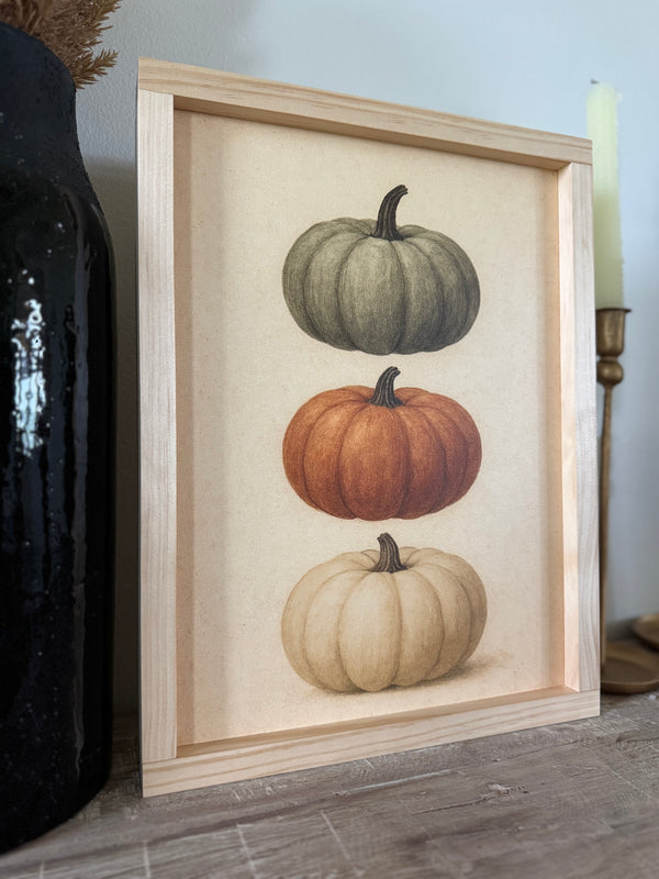 Stacked Pumpkins