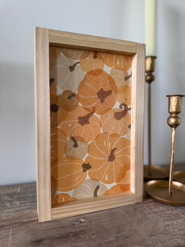 Watercolor Pumpkin Pattern