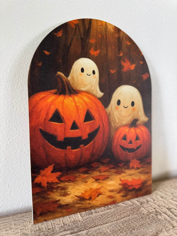 Pumpkin Ghosts Arch