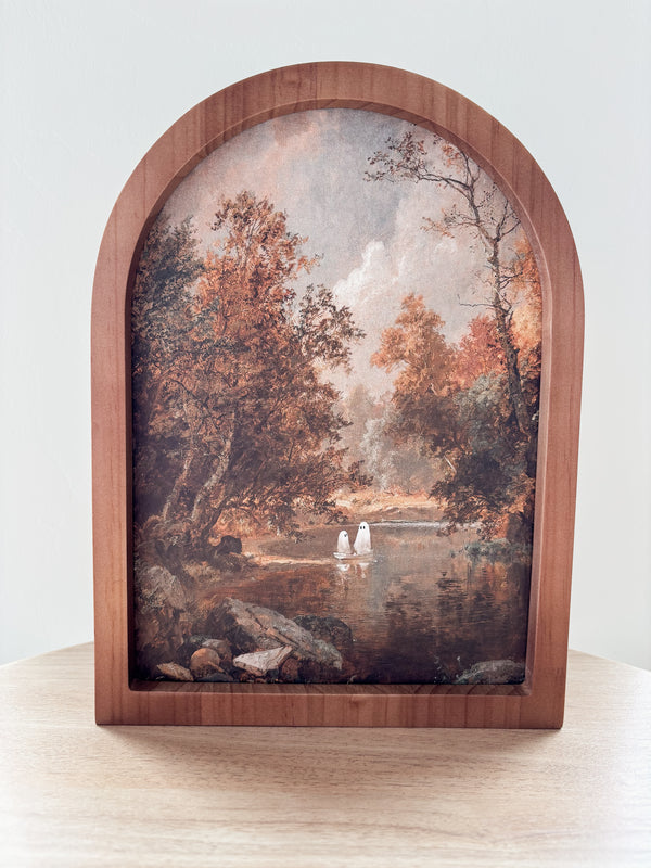 Ghosts in Lake, Framed Arch