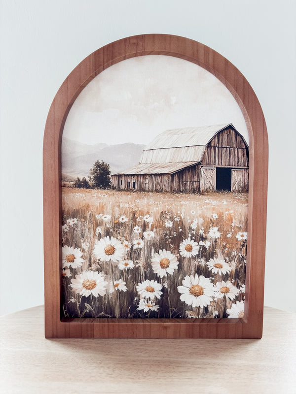 Summer Barn, Framed Arch