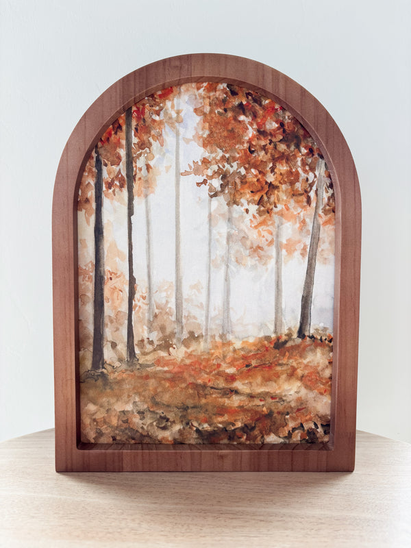 Autumn Forest 1, Framed Arch