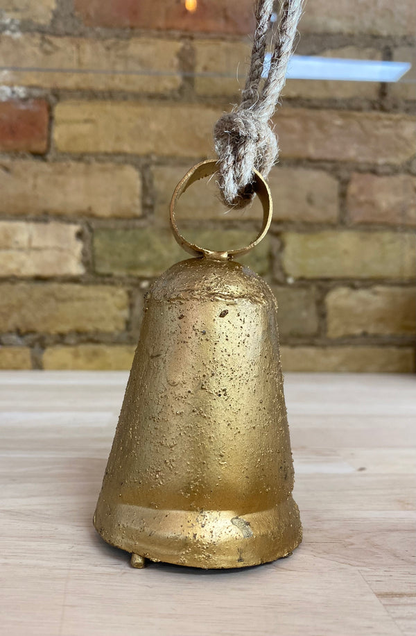 Antique Brass Bell Ornament