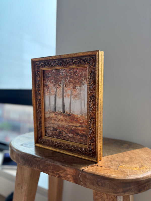 Autumn Forest - 2 | Antique Gold Frame