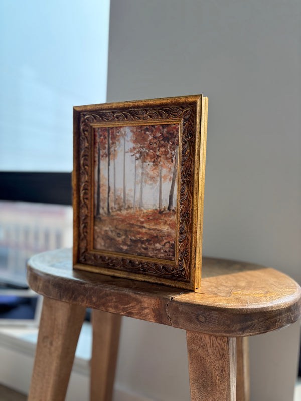 Autumn Forest - 1 | Antique Gold Frame