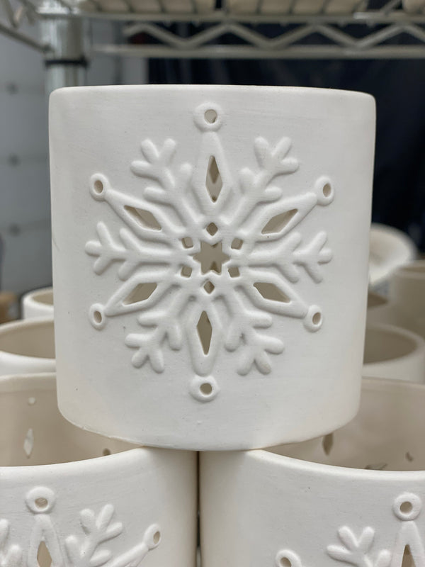 Snowflake Tealight Holder