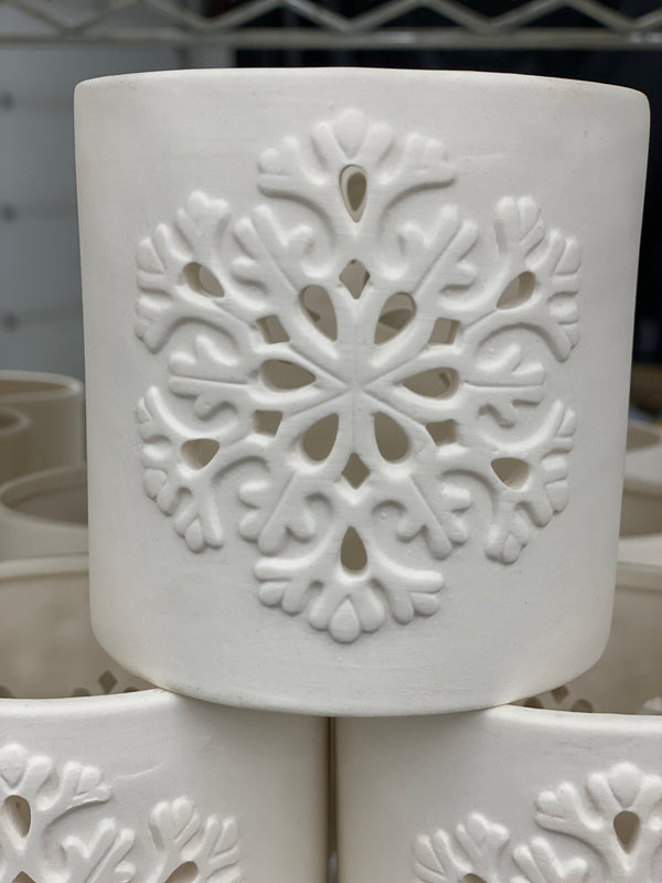 Snowflake Tealight Holder