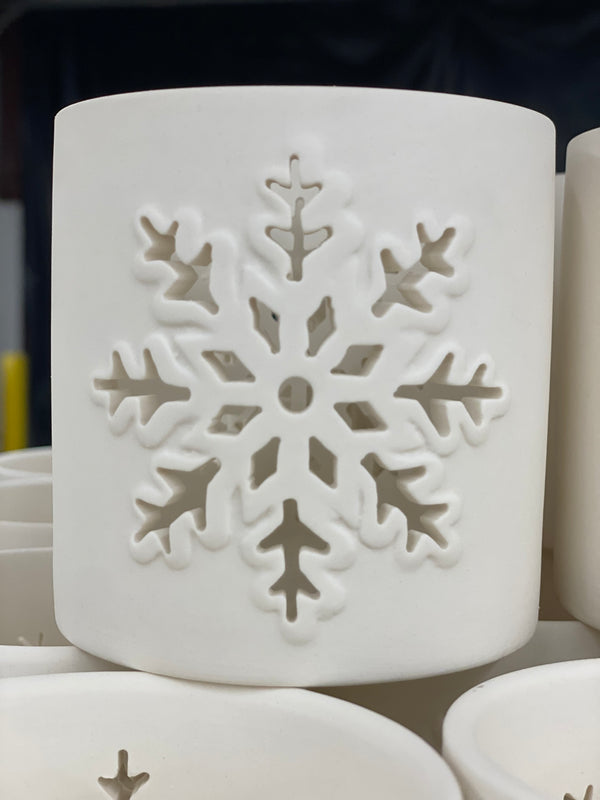 Snowflake Tealight Holder